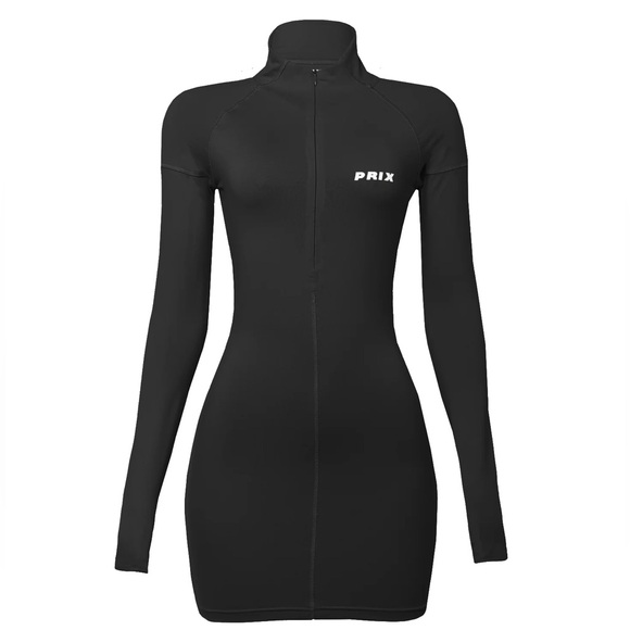 PRIX WORKSHOP mini black dress - Picture 4 of 7